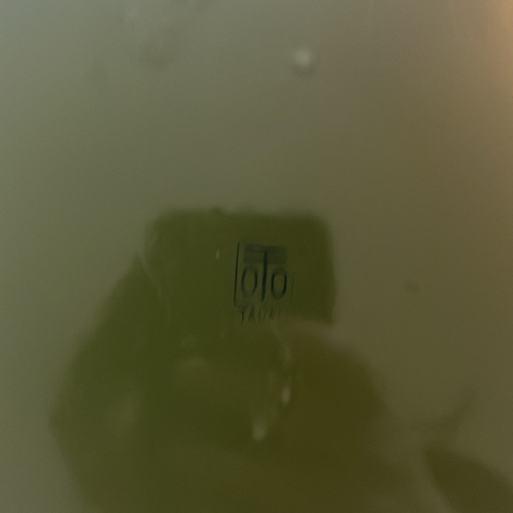 Vintage 1960s Japanese Enameled Ashtray Green Japan Modernist Mid-Century MCM - Picture 4 of 5